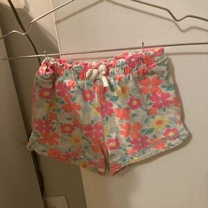 Circo Floral Kids Shorts - Pink, Orange, Yellow, Blue